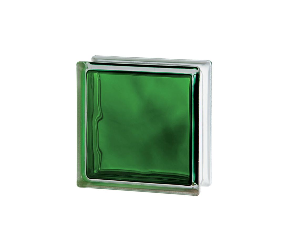მინა ბლოკი Brilly Emerald 1919/8 Wave — მინა-ბლოკი